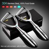 JINGTOO Premium Vegetable Peeler Stainless Steel, Ultra Sharp Peelers for