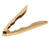 Jeanoko Gold Crab Cracker Non Slip Robust Stainless Steel Nutcracker