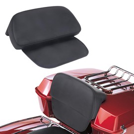 Sresk Chopped Tour Pack Backrest Pad, Trunk Backrest Pads Fit for Harley 2014-2024 Touring Road Glide FLTRX Electra Glide FLHT Road King FLHR Street Glide FLHX and Tri Glide Models