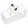Swan Denki DUS-52WH-2S Lighting Rail Plug (Hanging Ceiling Body) White