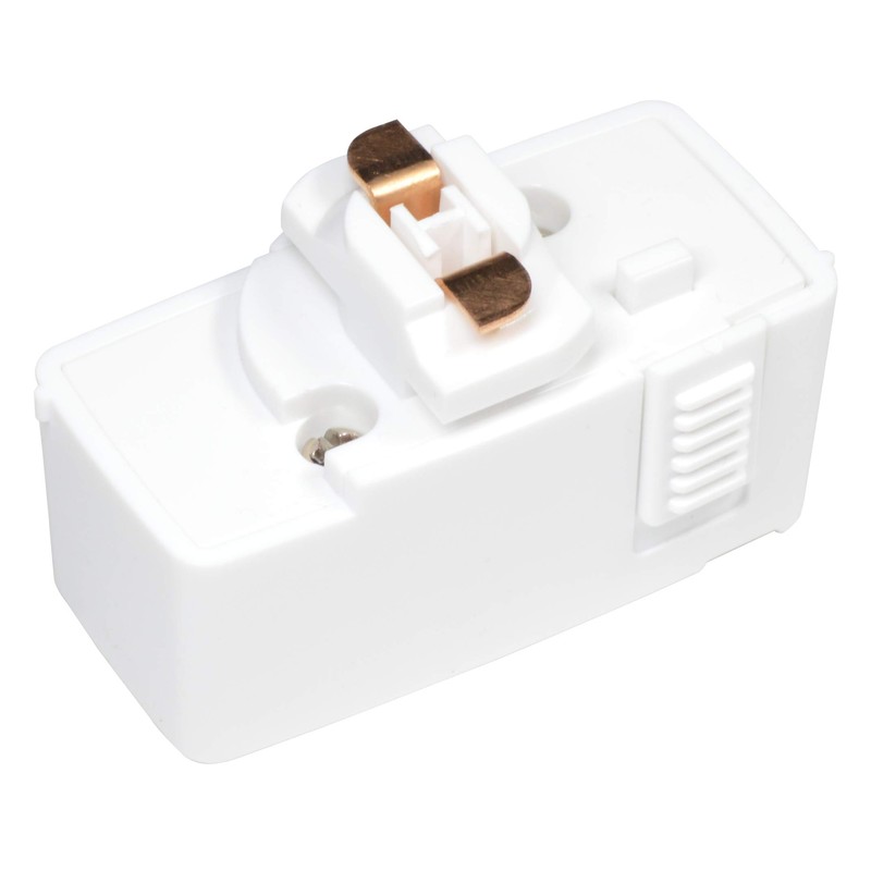 Swan Denki DUS-52WH-2S Lighting Rail Plug (Hanging Ceiling Body) White