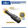LABEAR- 7/16 hex to 1/2 impact adapter, 7/16 impact driver,