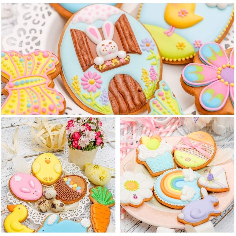 Easter Cookie Cutters, Set of 5 Cookie Cutters, Easter Set,