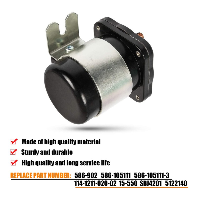 RANSOTO 586-105111 586-902 Solenoid Contactor 4 terminal 12V DC 200A