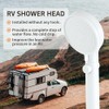 DOILIESE Shower Head with Handheld Spray High Pressure Shower Head