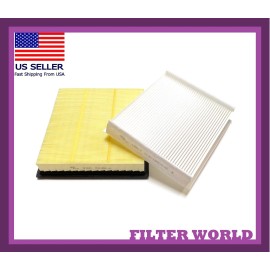 EXCEL Engine + Cabin Air Filter For 18-24 Expedition & Navigator 17-23 F150 08-16 F250