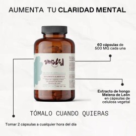 Extracto Puro Melena De León, Suplemento Natural, Nootrópico