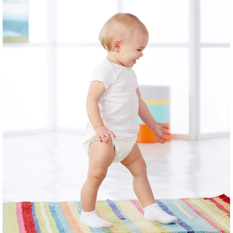 Gerber Waterproof Pant, 2 Pack, White, 12 Months