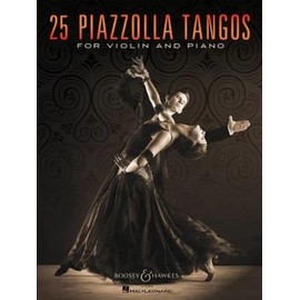 Boosey & Hawkes 25 Piazzolla Tangos for Violin and Piano Book