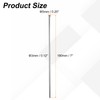 sourcing map 50pcs Descaling Needles 3mm x 7" Manganese Steel