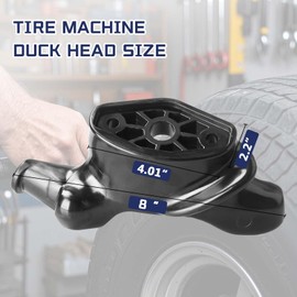 CYELARS Tire Changer Duck Head 4-120129B,Tire Machine Duck Head,Wing Style Black Plastic Duck Head for Workshop tire Changer (4, Black-4)