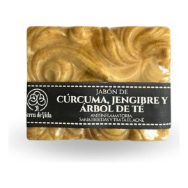 Jabón Cúrcuma Jengibre Árbol Extractos Naturales