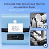Phomemo M221 Label Printer, Barcode Printer, Bluetooth Labelling Device, Label