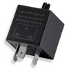 UMikke CF14 External IC Turn Signal Relay, LED, 3-Pin with
