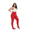 CozyWow Women's Tights Elastic Semi Opaque Tights Plus Sizes XL-4XL,