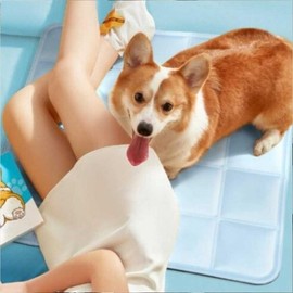 [JHQRV5WL_4B]반려동물 강아지쿨매트 쿨방석 강아지 양면 Pet Dog Cool Mat Double-Sided Dog Cool Cushion