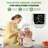NutriChef 1.6 QT Portable Electric Rice Cooker & Lunch Maker