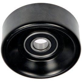 MACHSWON Black 419-672 Accessory Drive Belt Idler Pulley Compatible with Select Dodge Models Car Replacement