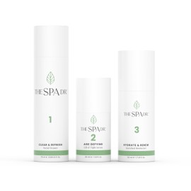 The Spa Dr. 3-Step Age-Defying Skincare System - Antiaging SkinCare Set for Women - Anti Aging Skin Care Sets for Women - Skin Care Routine: Cleanser, Age Defying Lift & Tight Serum, Moisturizer