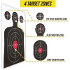 Unbranded 15 Pack Paper Shooting Target for Gun Range, Target