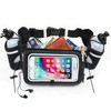 Winners' Dual Pocket Hydration Running Belt; Fits All Smartphones w/Touchscreen-Compatible