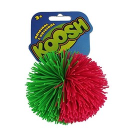 Basic Fun Koosh Ball Sensory Fidget Special Needs Kids Activity Educational Natural Latex (Green/Pink)