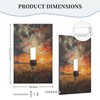 Decorative Art Light Switch Covers,1 Gang Single Toggle Duplex Outlet,Wall