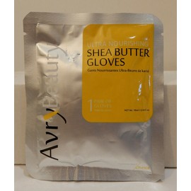 AvryBeauty Moisturizing Waterless Manicure Gloves - Shea Butter 1 Pair