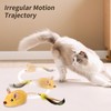 Interactive Cat Toys Mouse for Indoor Cats Rechargeable Cat Toy