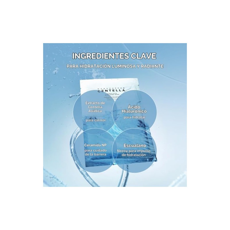SKIN1004 Madagascar Centella Hyalu-Cica Hydrating Mask 23ml x 5ea