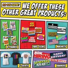 Enjoy Fresh Strawberries 13 oz Banner | Non-Fabric | Heavy-Duty Vinyl Single-Sided with Metal Grommets