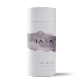 TARA Spa Therapy Balance Bath Salts – Harmonizing Aromatherapy Soak with Vetiver & Ylang Ylang, 100% Pure Essential Oils, 16 oz