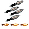 Turn Signal, E-Mark Certified, Vehicle Inspection, Set of 4, Universal