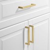 TUNNY 10 Pack Kitchen Square Cabinet Handles -6.3"/160mm Gold Brushed