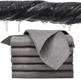 5PCS Thickened Magic Cleaning Cloth, Reuseable Streak Free Microfiber Cloth, Magic Fiber Microfiber Cleaning Cloth, Multipurpose Magic Cloths for Cleaning for Kitchen, Window, Glass, Cars.