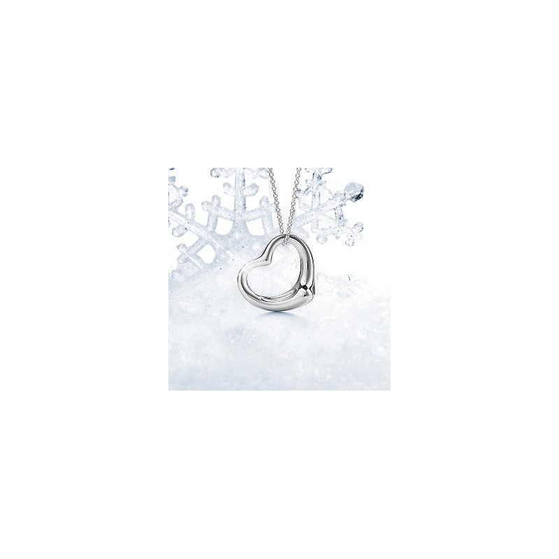 Silver Overlay Heart Pendant