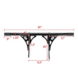 Mofun Driver Highway Peg Bar Crash Bar with Passenger Foot Peg Crash Bars Compatible with Harley Softail Street Bob FXBB, Low Rider FXLR/FXLRS/FXLRST 2018-2024