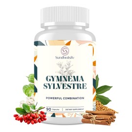Sundhedsliv 16 in 1 Blxxd Sugr Effective Gymnema Sylvestre Supplement 2100MG | with Berberine, Cinnamon, Bitter Melon | Vitamins, Magnesium & Chromium | 90 Vegan Capsules Capsules