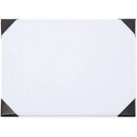 Stockroom Plus Large Desk Blotter Graph Paper Pad - Refillable 50 Sheets 17 x 12 Inches for Office and School Supplies