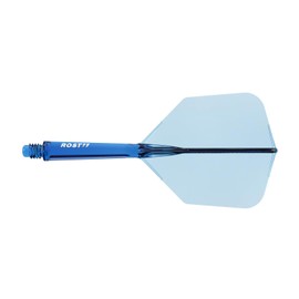 CUESOUL ROST 77 Integrated Dart Shaft and Flight, Big Wing Shape, Set of 3 (Clear Colour Series)