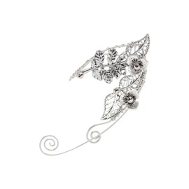 CALLARON Glittering Elf Clip On Earrings Stylish Earrings Accessories For Girls Stud Earrings Without Ear Hole Creative And Eye-catching Earrings For Special Occasion, Alloy Steel, No Gemstone