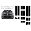 Fusion Decals Racing Stripes with Self Healing Premium Wrap