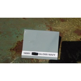 Gillespie Military Paint 1 gallon 16081 Gloss Navy Gray Military vehicle
