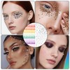 1250 PCS Self Adhesive Face Jewels, Rhinestones Face Gems for