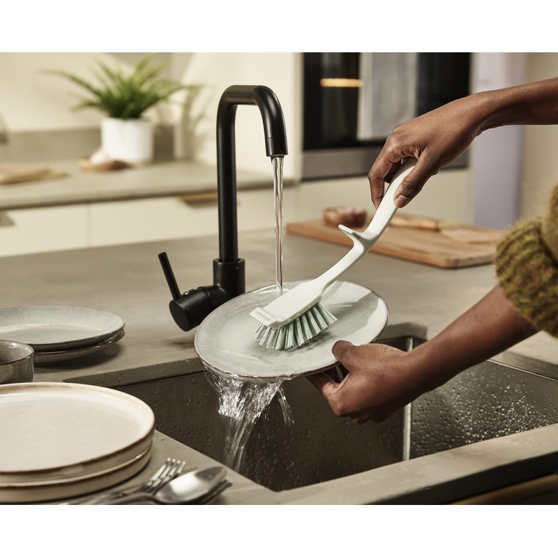 Joseph Joseph Wash & Drain Dish Stone/Sage, One Size, One