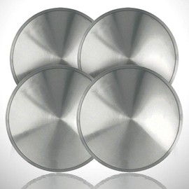 4-pack of 15' Push-on Polished Hubcaps