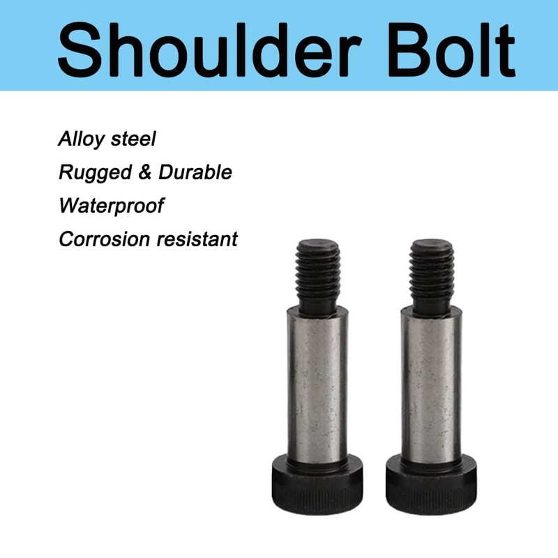 ￠6.5*M5*20, 304 Stainless Steel Shoulder Bolts: Hex Drive Socket Cap