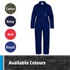 Blue Castle 333/RY-28 earaway Junior Coverall Boilersuit - Blue, 7-8