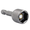 Hordion 2 Pcs Hex Nut Driver Bits 13mm, 1/4" Hex