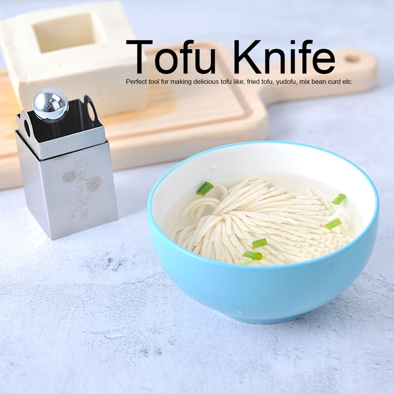 Practical Stainless Steel Household Kitchen Tofu Shredding Pressing Mold Tofu